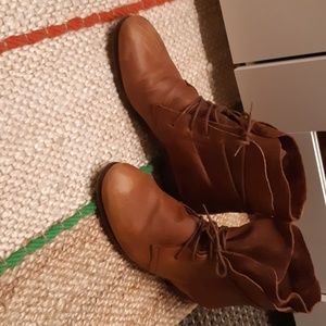 Hub real leather fall boots size 11 bought in GER